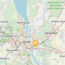 Kiev Urlivska Apartment на карті